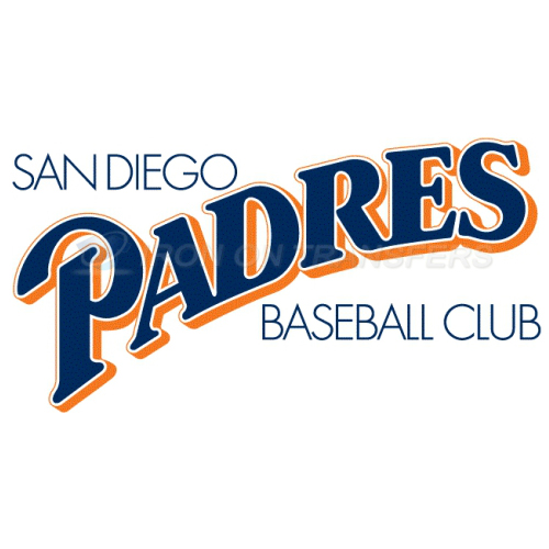 San Diego Padres Iron-on Stickers (Heat Transfers)NO.1868